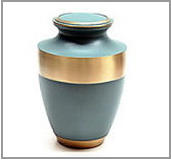Brass urn