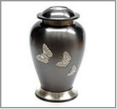 Brass urn