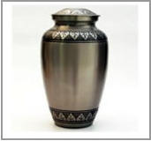 Brass urn