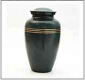 Brass urn