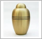 Brass urn