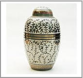 Brass urn
