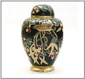 Brass urn
