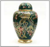 Brass urn