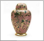 Brass urn
