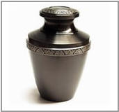 Brass urn