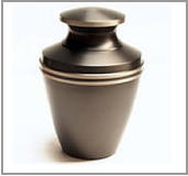 Brass urn