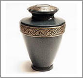 Brass urn