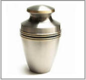 Brass urn