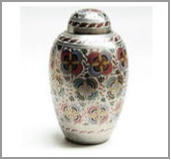Brass urn