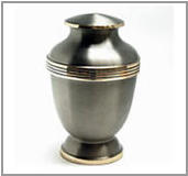 Brass urn