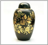 Brass urn