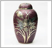 Brass urn