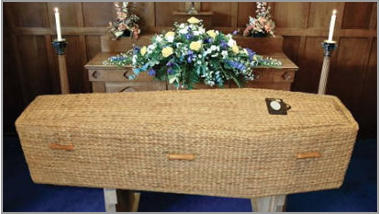 Willow Highstead coffin