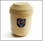 Biodegradable urn