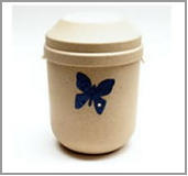 Biodegradable urn